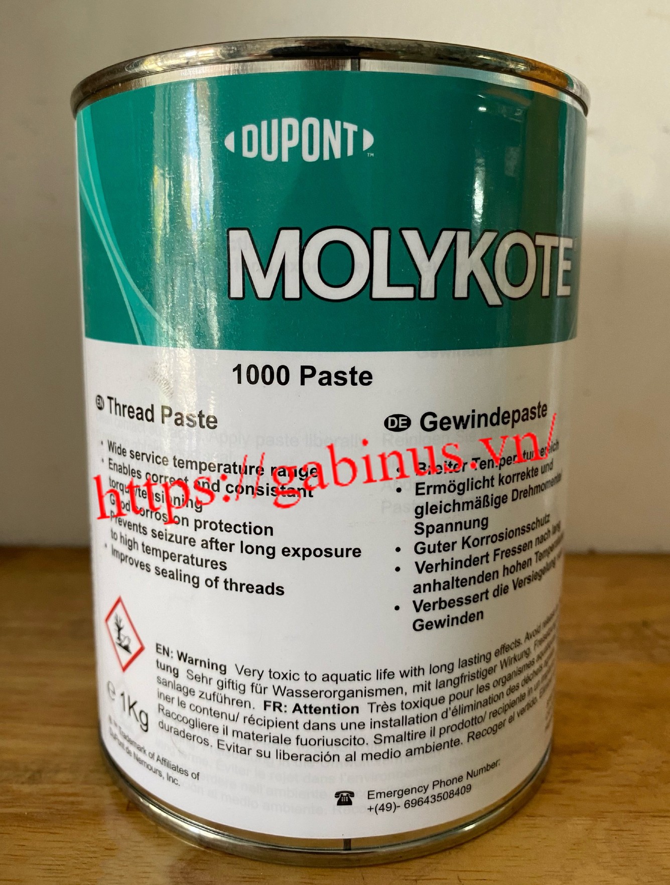MOLYKOTE® 1000 PASTE  / MỠ CHỊU NHIỆT