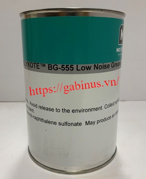 MOLYKOTE® BG-555 / Mỡ có độ ồn thấp