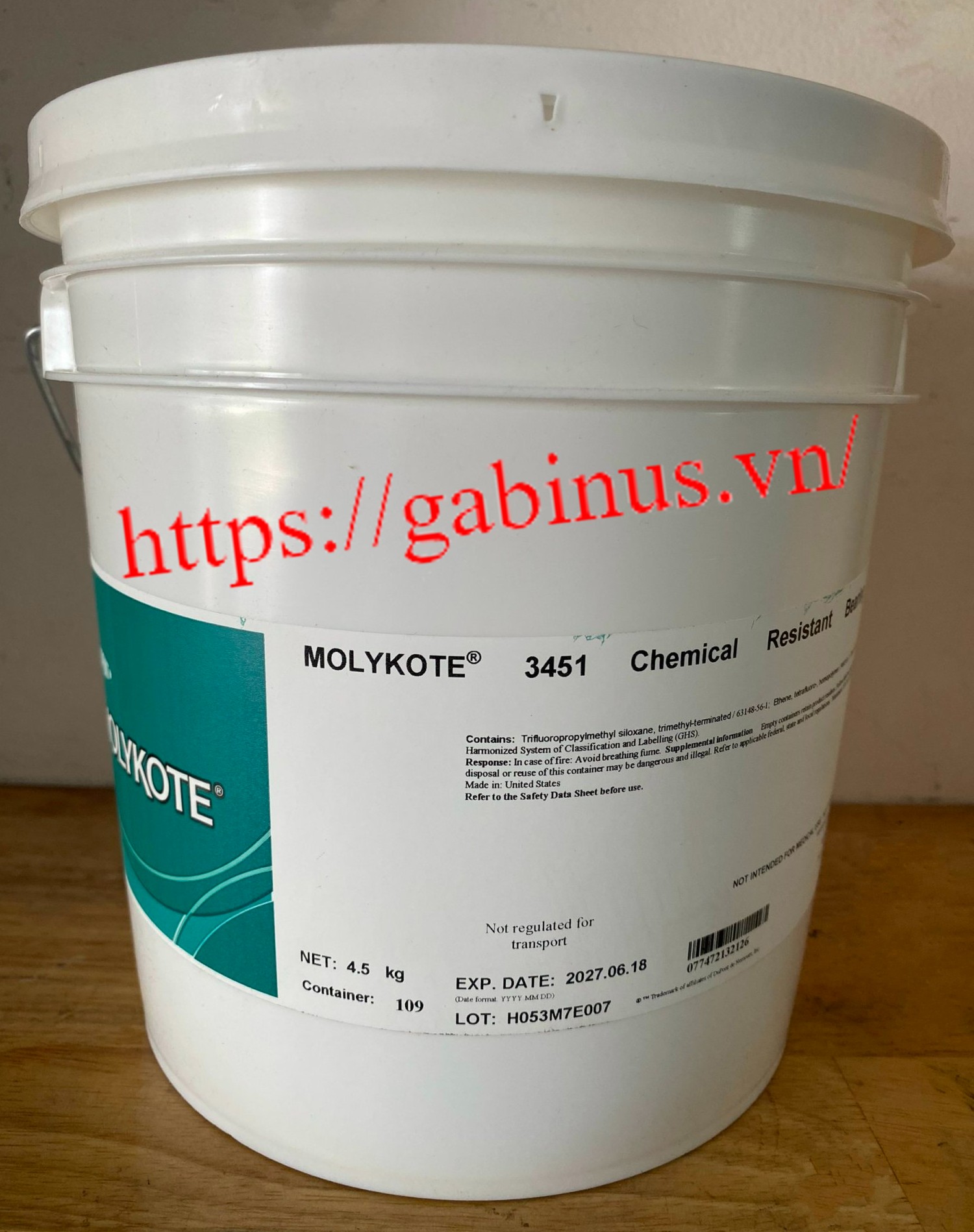 MOLYKOTE® 3451 GREASE / Mỡ kháng hóa chất