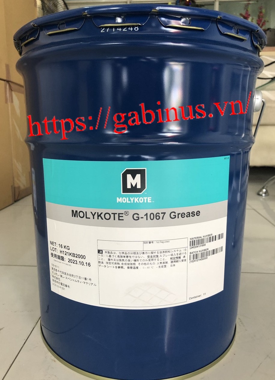 MOLYKOTE® G-1067 GREASE / Mỡ bôi trơn bánh răng nhựa