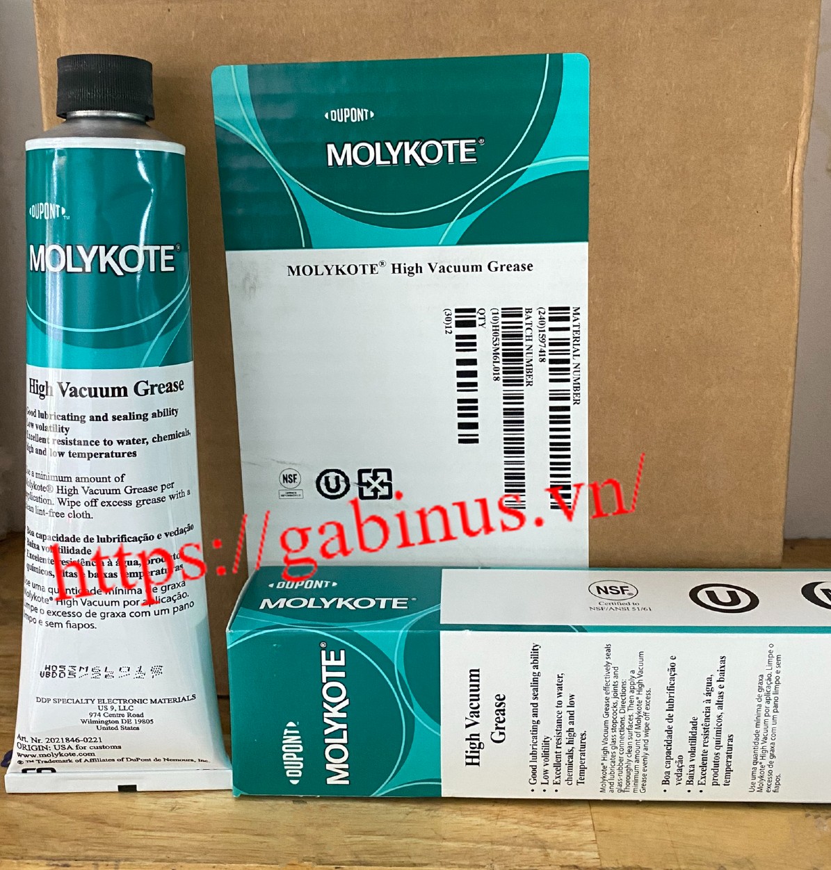 MOLYKOTE® High Vacuum Grease ( Mỡ chân không )