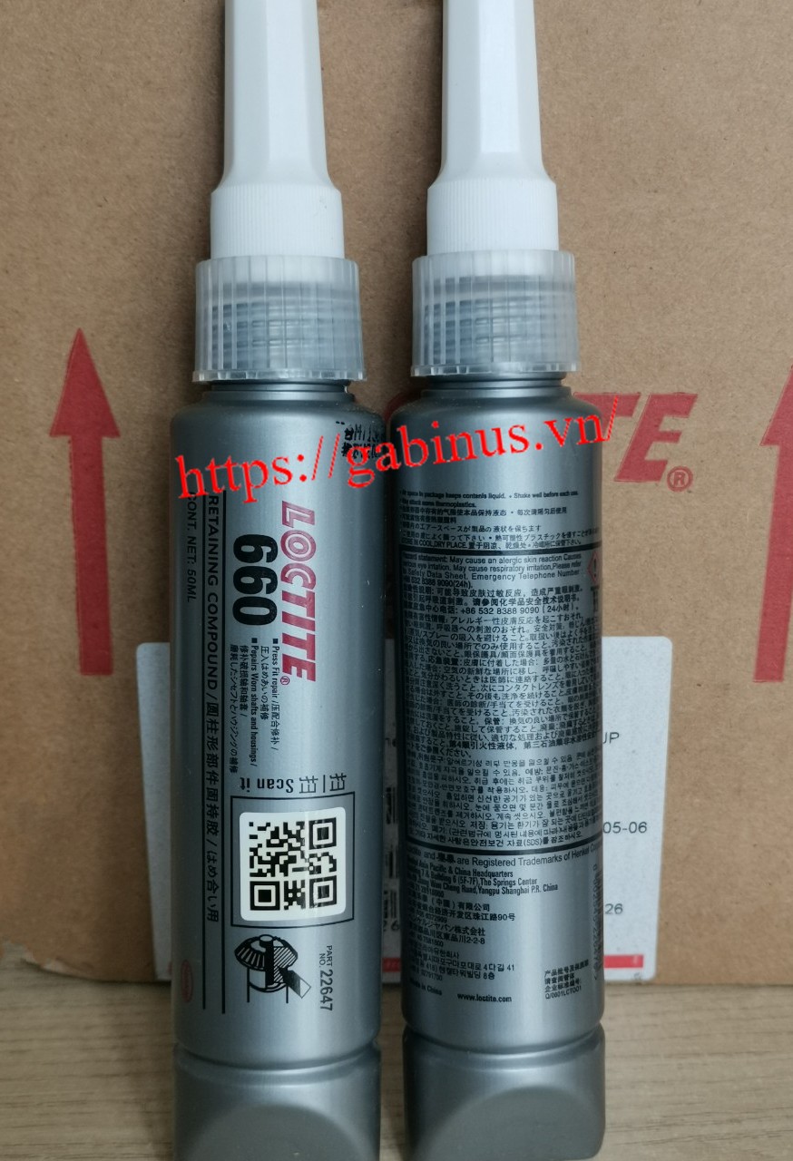 LOCTITE® 660 /  KEO CHỐNG XOAY CÓ LỰC KHÓA CAO