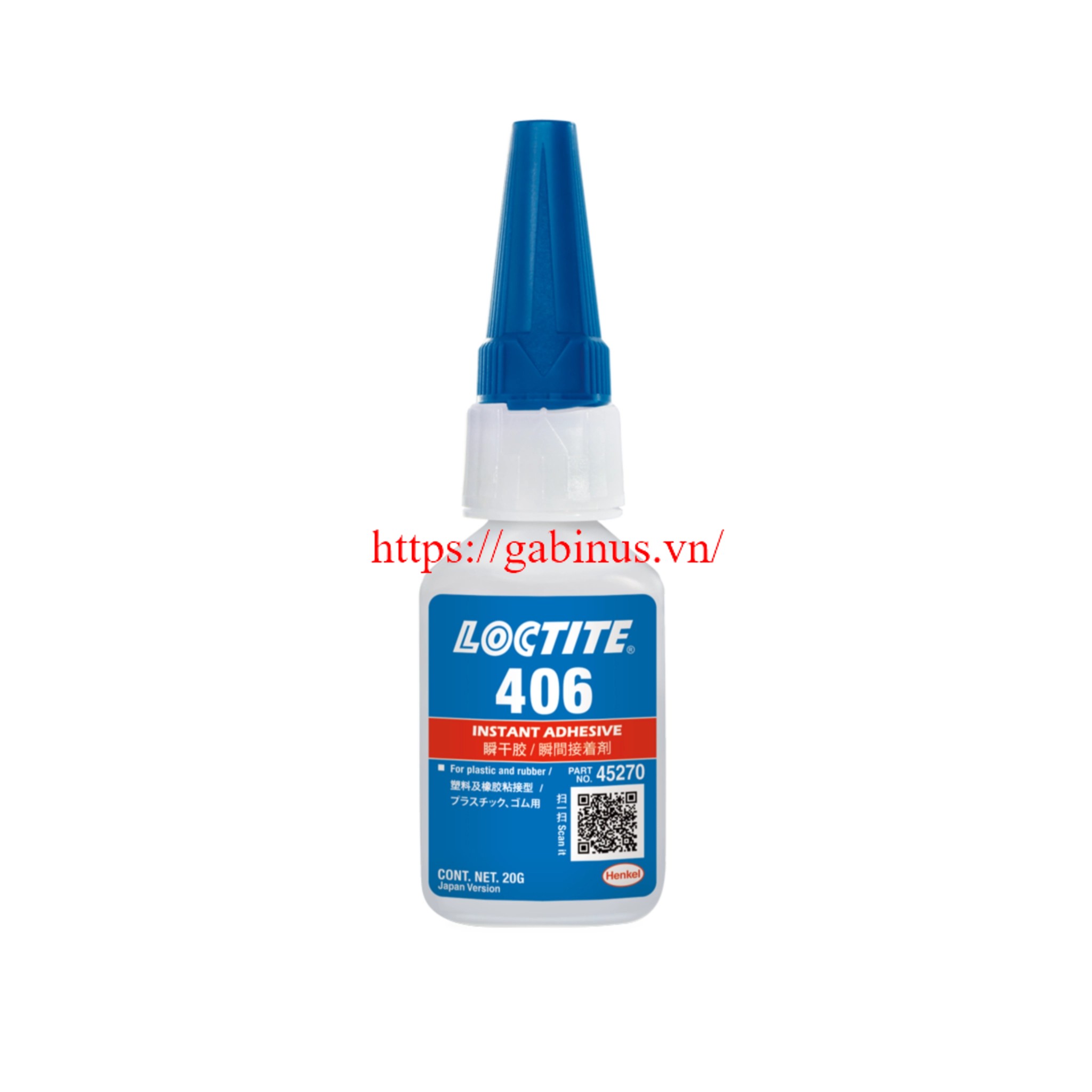 LOCTITE® 406 / KEO KHÔ NHANH - gabinus.vn