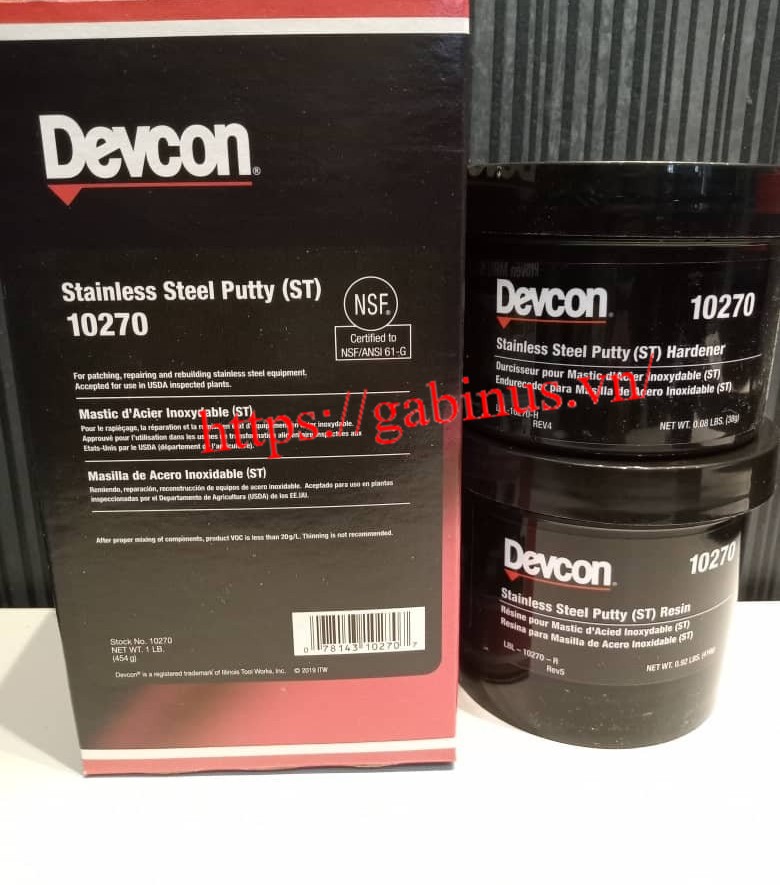 DEVCON® (ST) 10270 / BỘT TRÉT THÉP KHÔNG GỈ