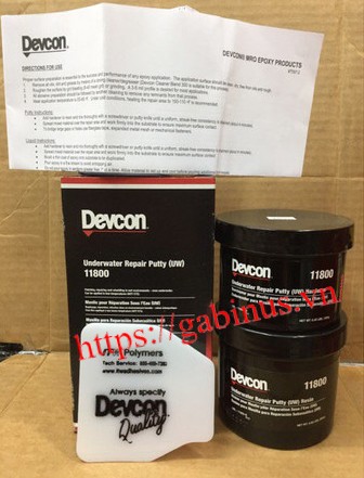 DEVCON® (UW) 11800 / BỘT TRÉT SỬA CHỮA BỀ MẶT ƯỚT