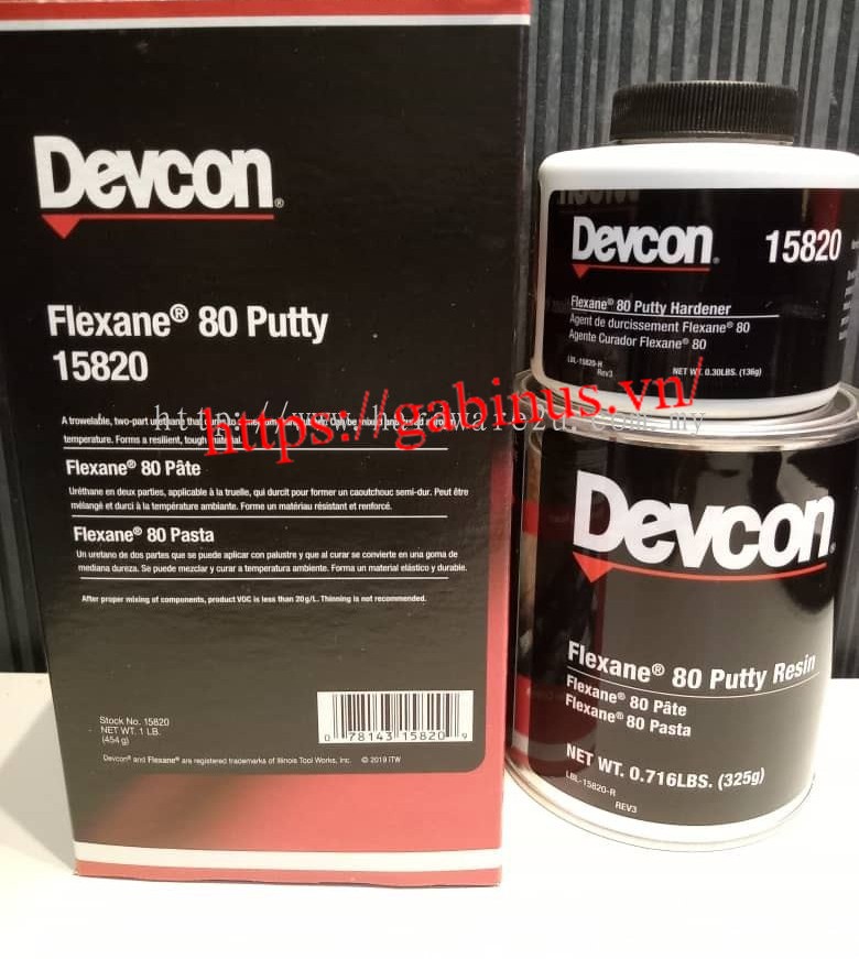 DEVCON® 15820 / BỘT TRÉT FLEXANE 80