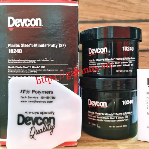 DEVCON® (SF) 10240 / BỘT TRÉT THÉP DẺO
