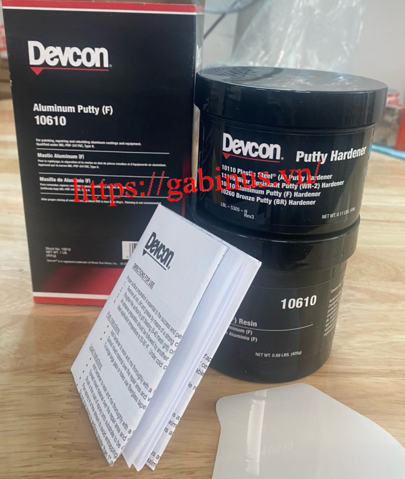 DEVCON® (F) 10610 / BỘT TRÉT NHÔM