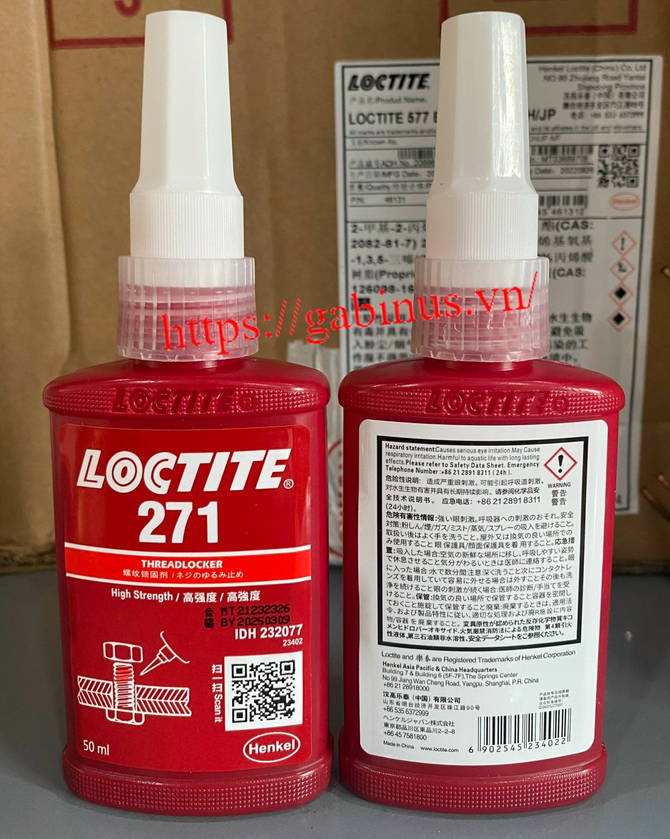 LOCTITE® 271 / KEO KHÓA REN
