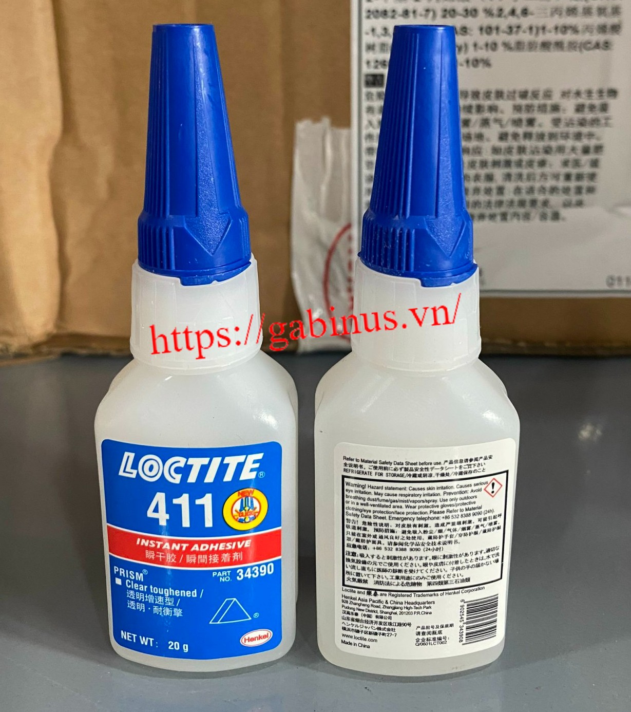 LOCTITE® 411 / KEO NHANH KHÔ
