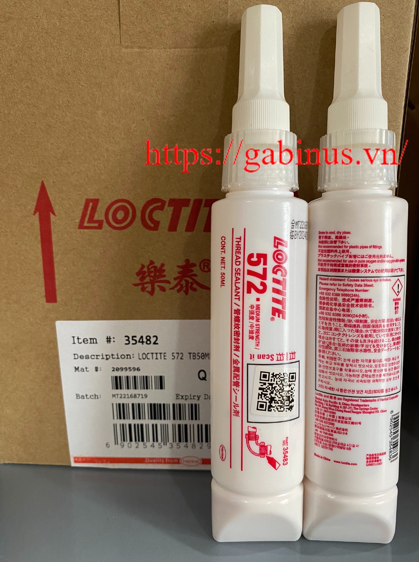 LOCTITE® 572 / KEO BỊT KÍN REN