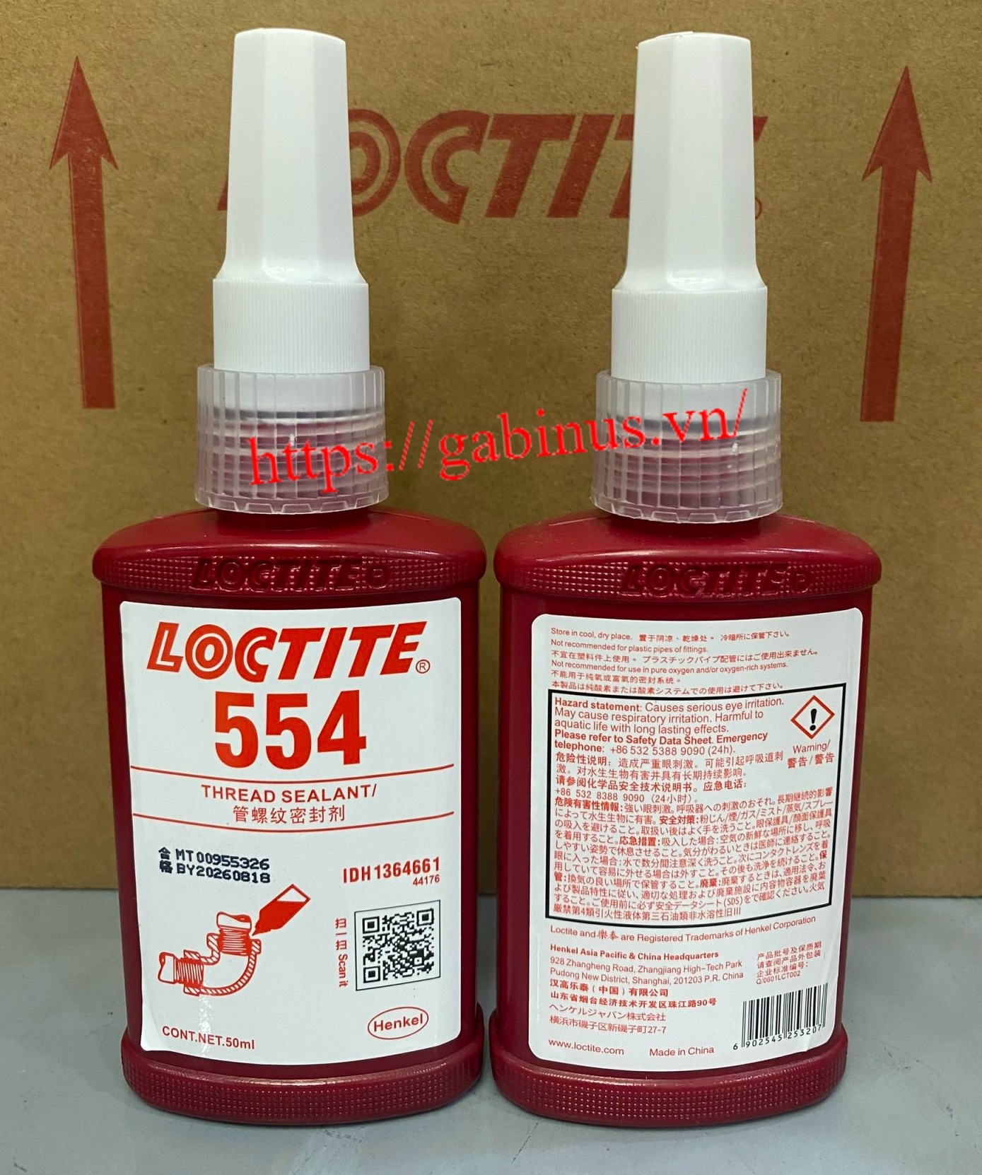 LOCTITE® 554 / KEO BỊT KÍN