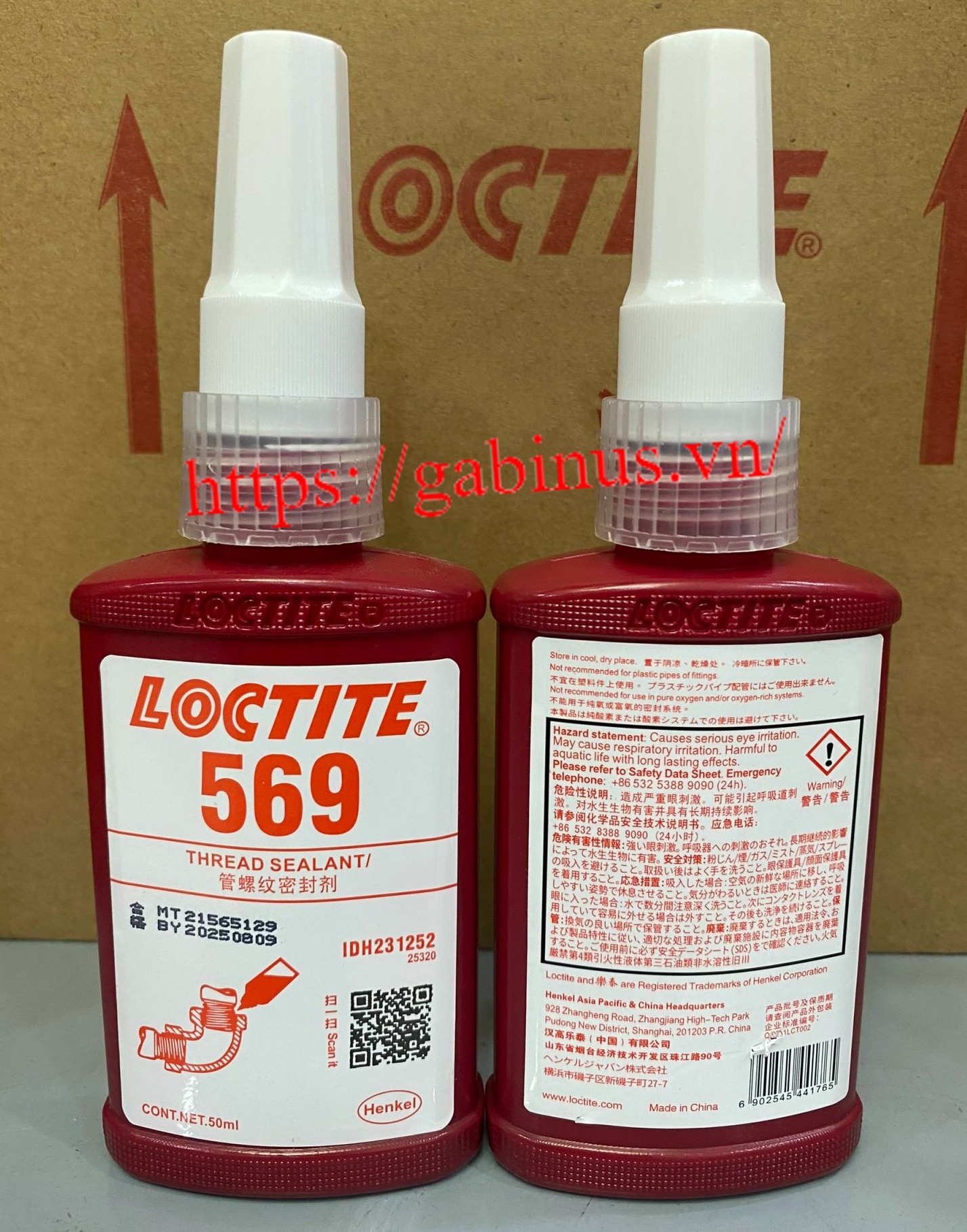 LOCTITE® 569 / KEO BỊT KÍN