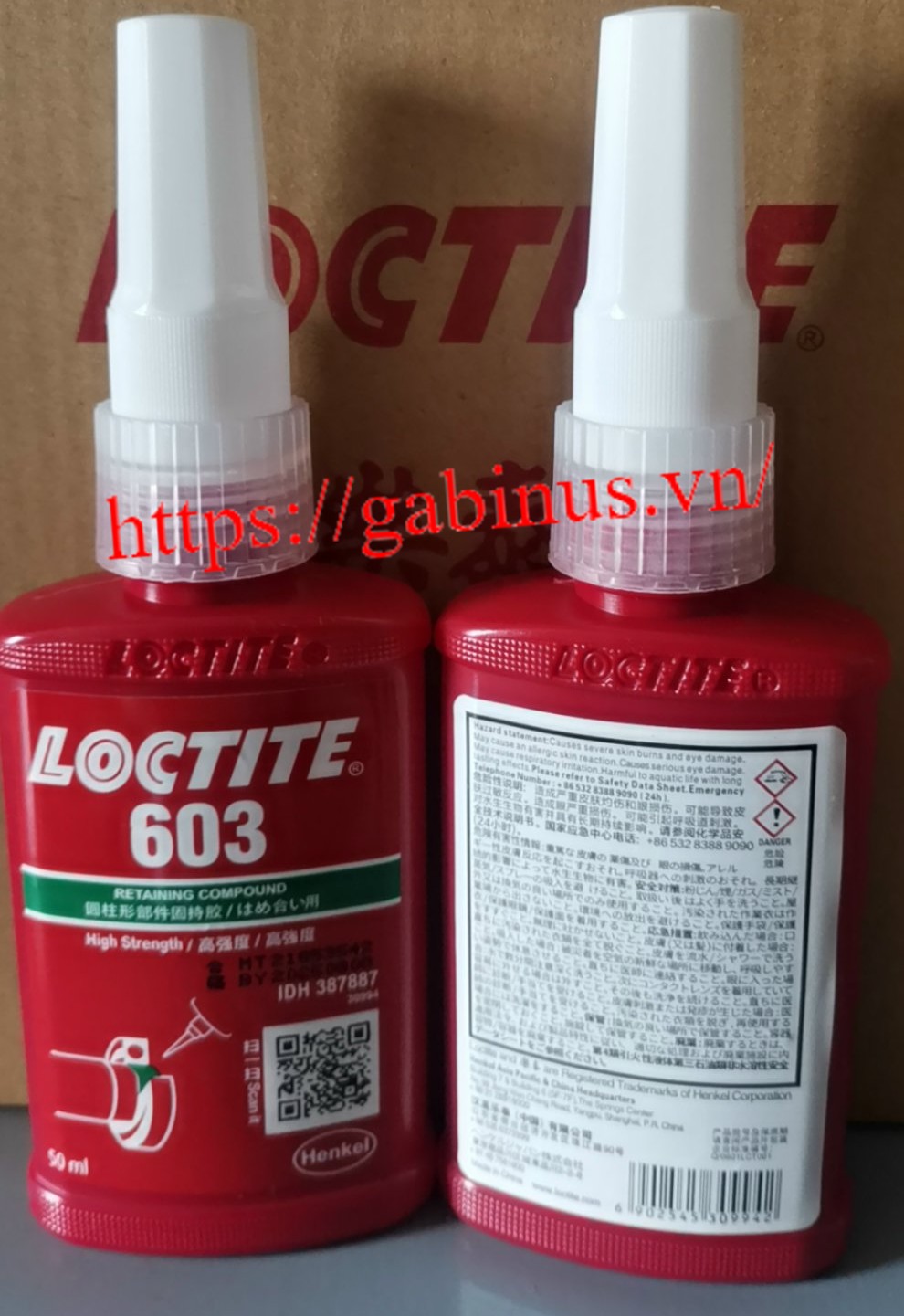 LOCTITE® 603 / KEO CHỐNG XOAY