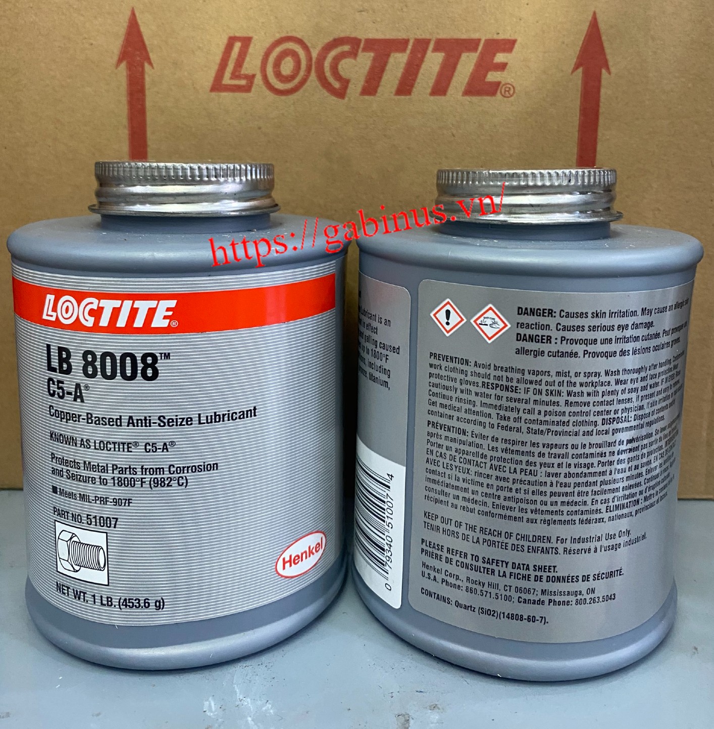 LOCTITE® LB 8008 C5-A / CHẤT CHỐNG KẸT GỐC ĐỒNG