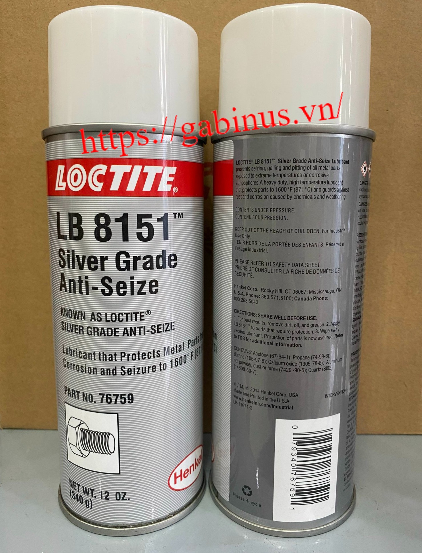 LOCTITE® LB 8151 / CHỊU NHIỆT ĐỘ CAO