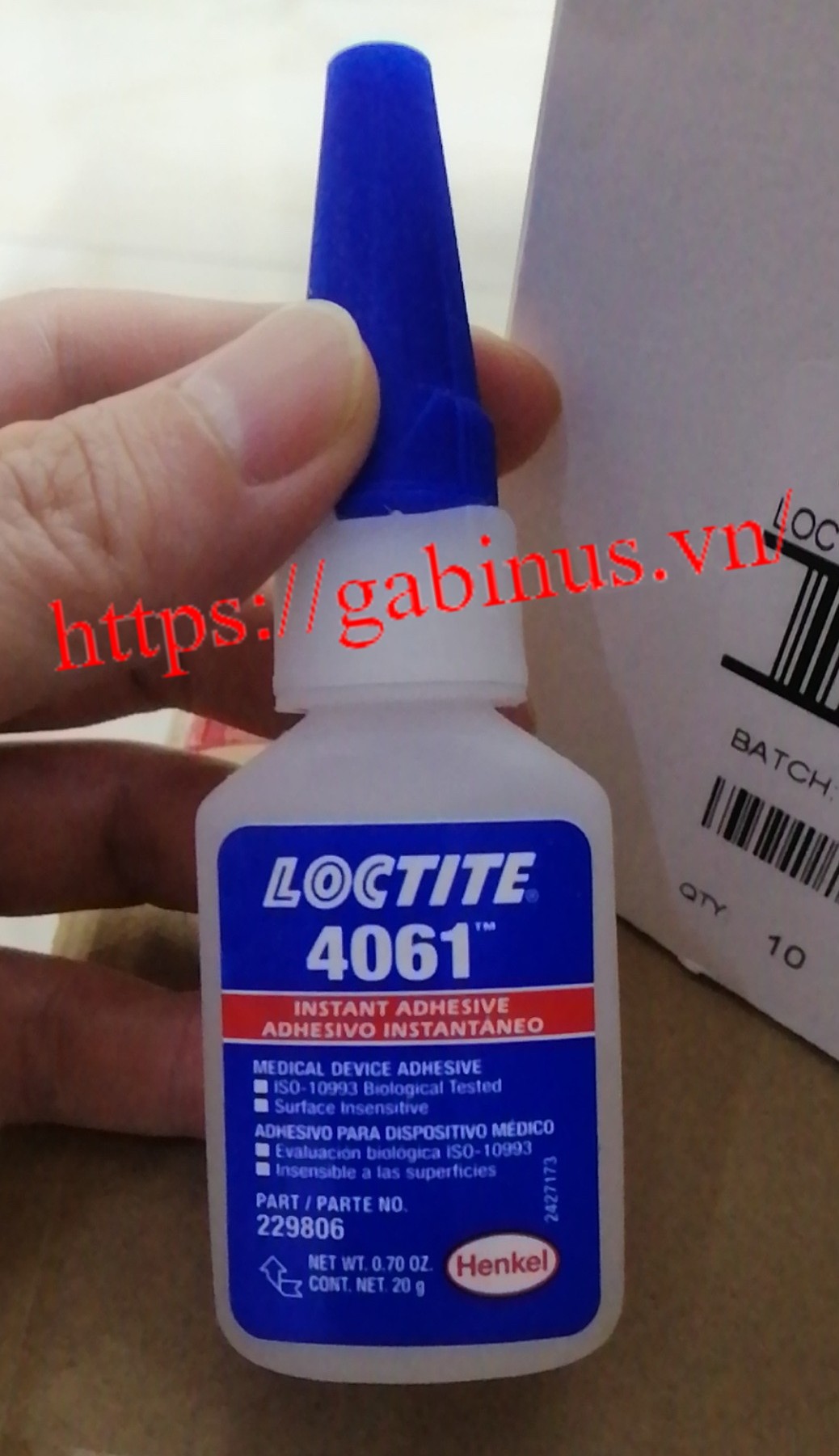 LOCTITE® 4061 / KEO DÁN THIẾT BỊ Y TẾ