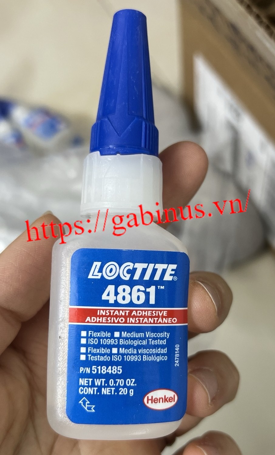 LOCTITE® 4861 / KEO DÁN CHO THIẾT BỊ Y TẾ