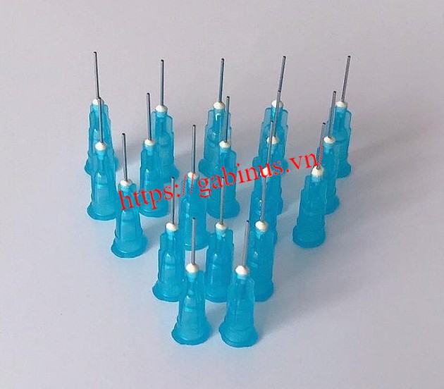 ĐẦU KIM NHỎ KEO MÀU XANH DA TRỜI