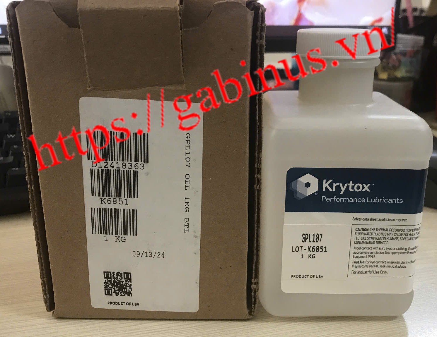 Krytox™ GPL 107 (Chất bôi trơn đa dụng)