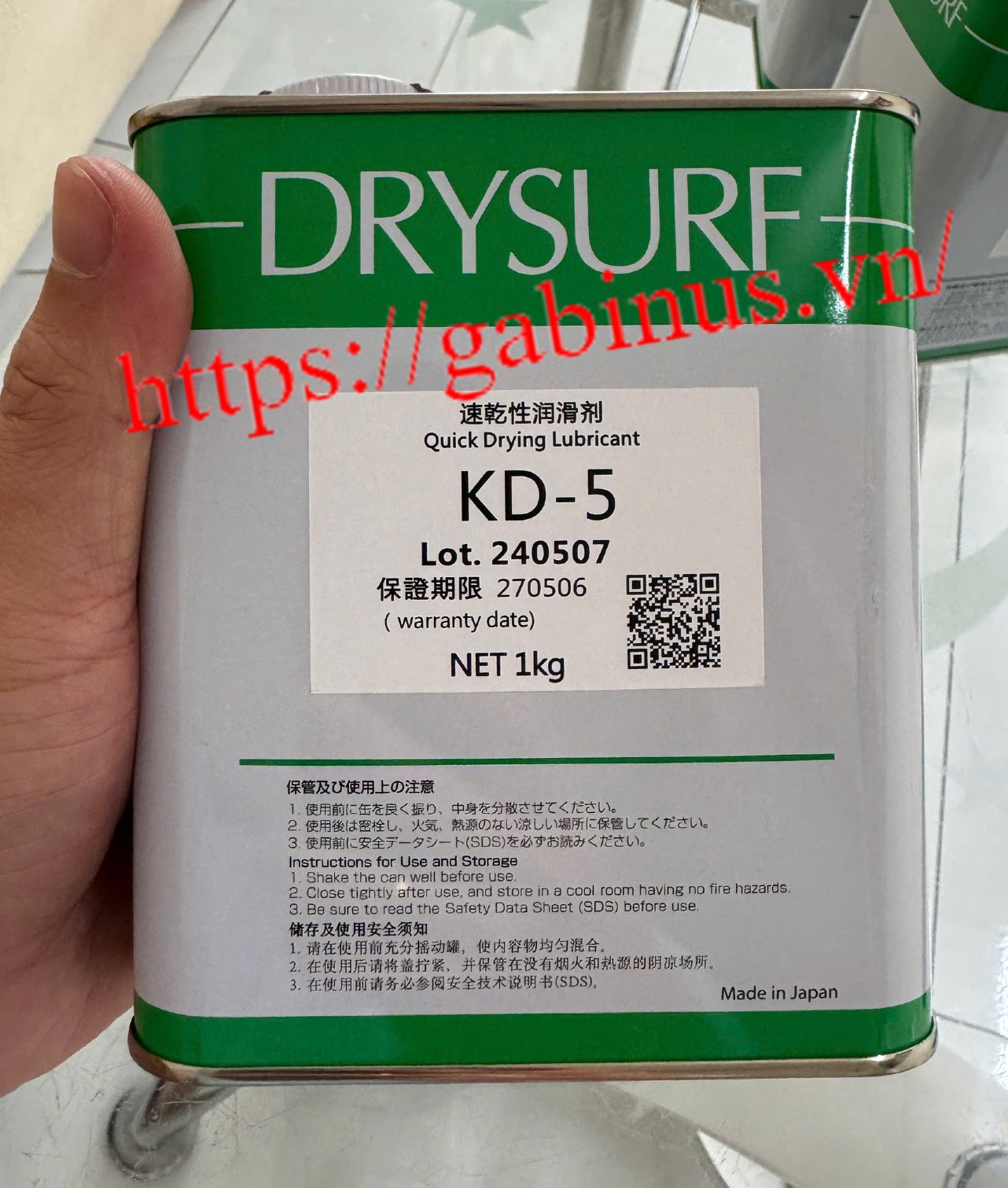 DẦU DRYSURF KD-5